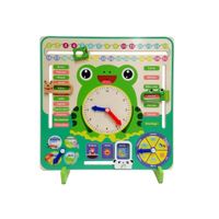 DIA DEL NIÑO - Calendario Montessori Educativo de Ranita Multicolor