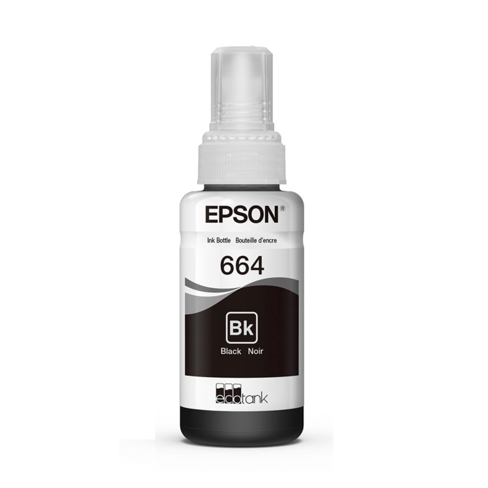 TINTA EPSON T664120 NEGRO 70ML - T664120-AL