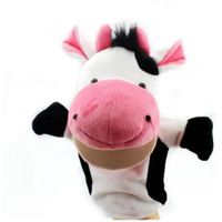 DIA DEL NIÑO - Titere Educativo de Animal Vaca Multicolor