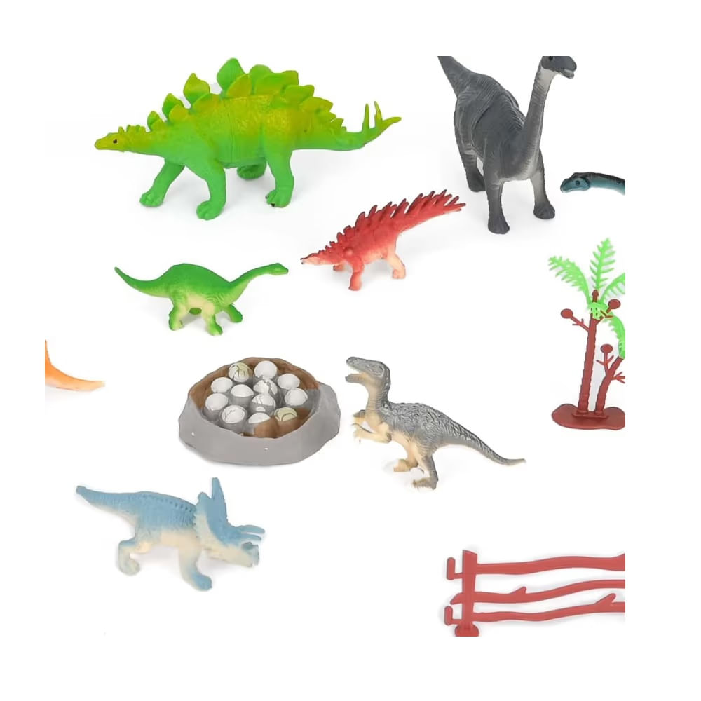 DIA DEL NIÑO - Dinosaurio de (19 pzs) en bolsa de plastico