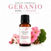 ACEITE ESENCIAL GERANIO 30ML YELAVÉ