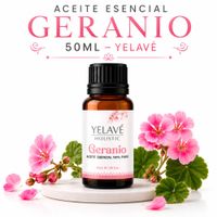 ACEITE ESENCIAL GERANIO 50ML YELAVÉ