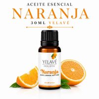 ACEITE ESENCIAL NARANJA 30ML YELAVÉ