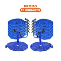 Pack12 Tubo Verde 30 Metros - Azul Para Uso Exterior En Hogar