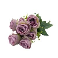 Bouquet Artificial De 9 Rosas De 43Cm BG409048V-MO FLORIPASTORE