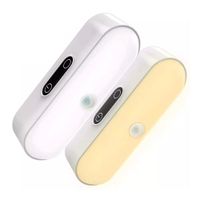 Luz LED Recargable S&T SG48Pro Sensor de Movimiento Magnética Portátil Night Light 5 Colores