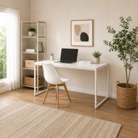 COMBO Escritorio Silla Vintage Larizza Ventitas Home Blanco