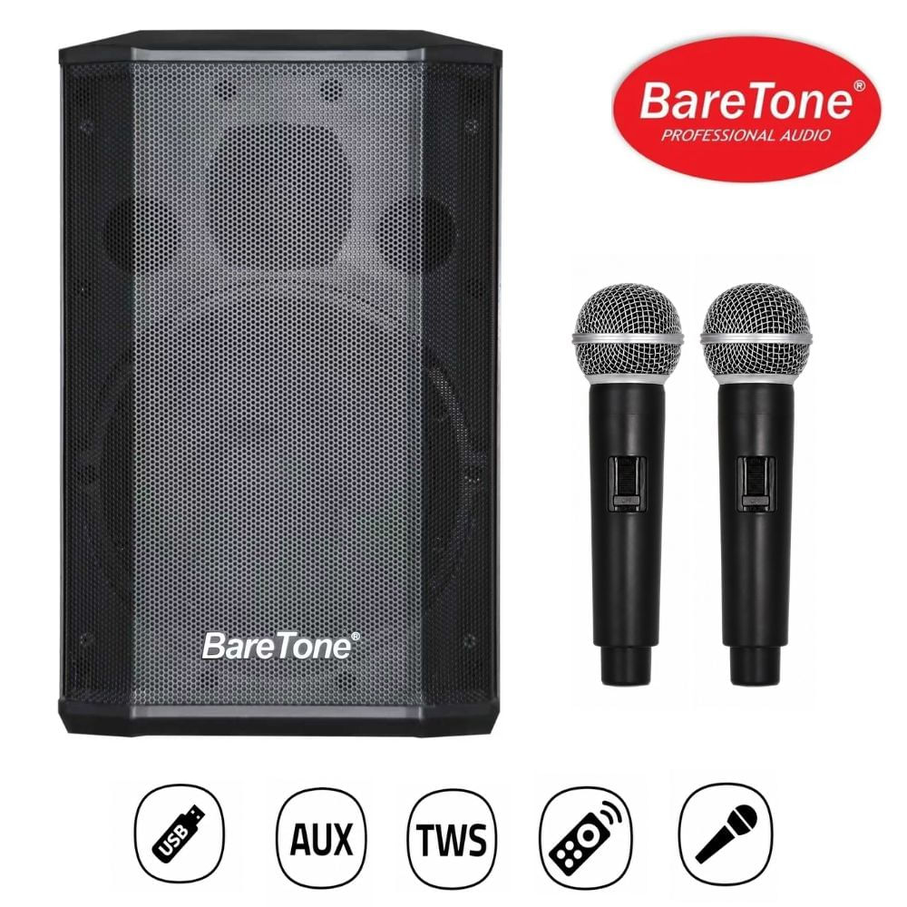 Parlante profesional Baretone MAX B8 PRO portatil Pequeño y Potente