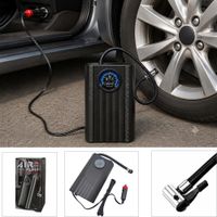 Inflador Compresor de Aire Portatil para Carro Barometro de Alta Presion