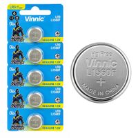 Pila Botón Alcalina 1.5V LR9 L1560 para Equipos Electrónicos y Dispositivos de Precisión