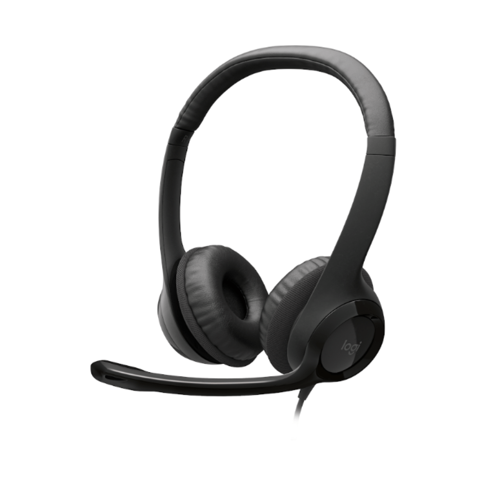 Audífono Logitech H390 Micro Cancelación De Ruido USB Negro