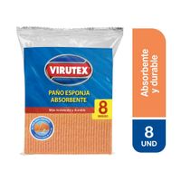 Paño Esponja Absorbente VIRUTEX 8un
