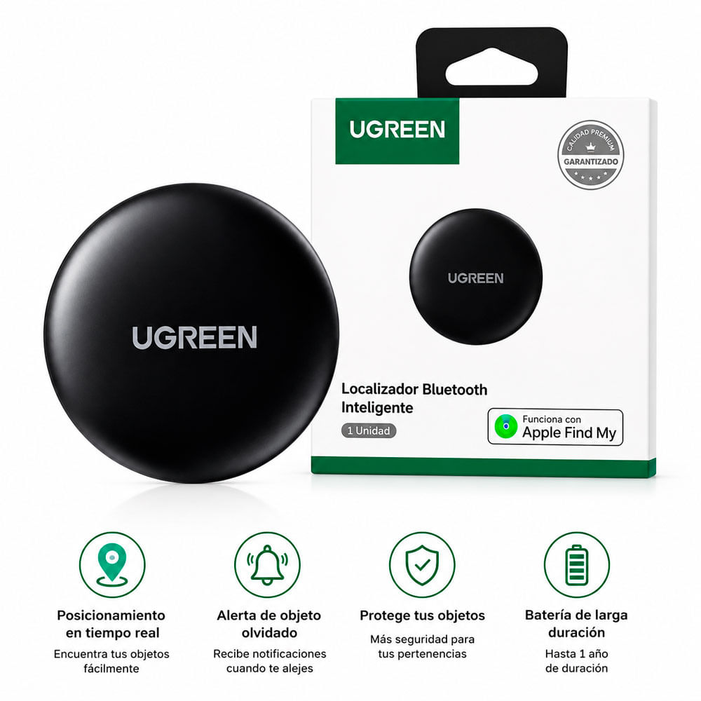 UGREEN CM520 Rastreador Smart Finder Bluetooth para Apple Find My