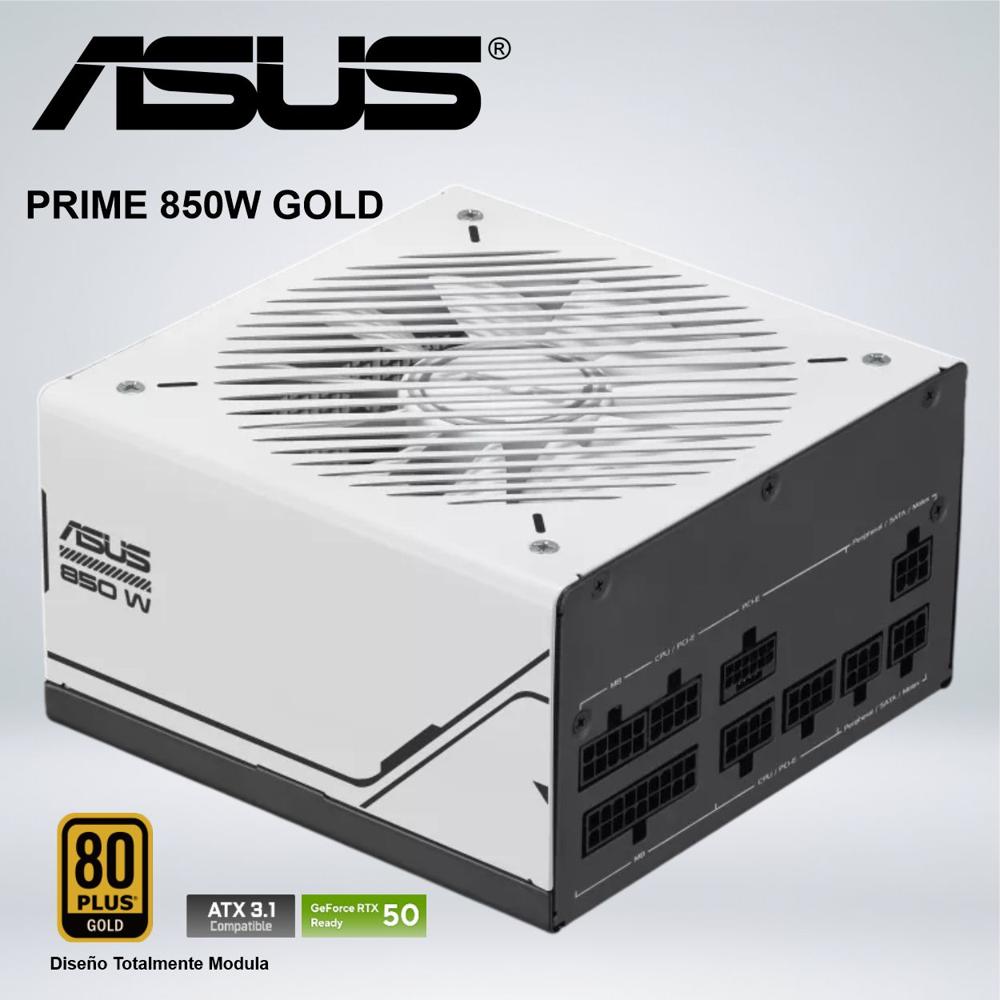FUENTE DE ALIMENTACIÓN ASUS PRIME 850W GOLD 80 PLUS GOLD 850W