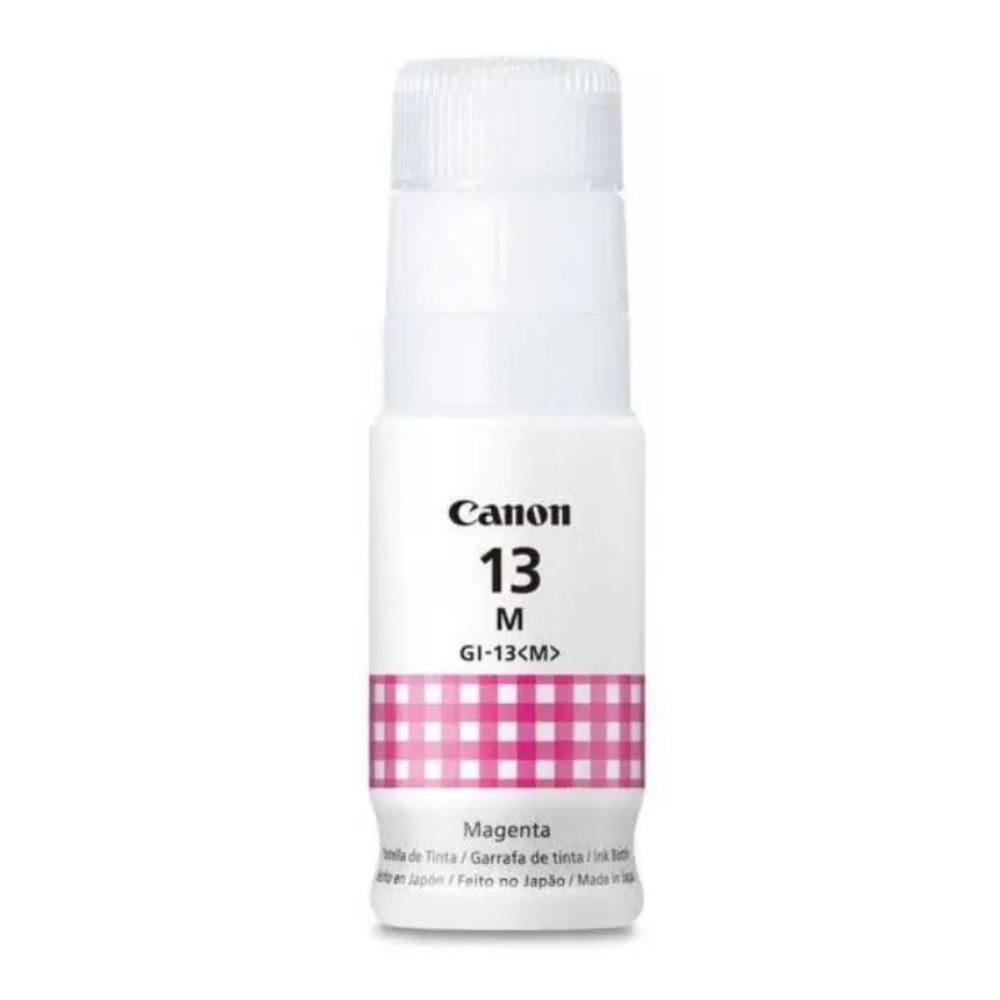Botella de Tinta Canon GI-13M Magenta 70ml para PIXMA MegaTank G510/G610