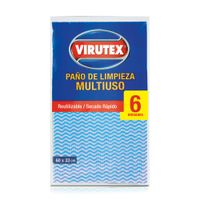 Paño De Limpieza Multiuso Virutex Pack 6 Un