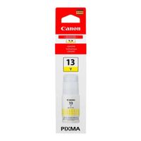 Botella de Tinta Canon GI-13Y Amarillo 70ml para PIXMA MegaTank G510/G610