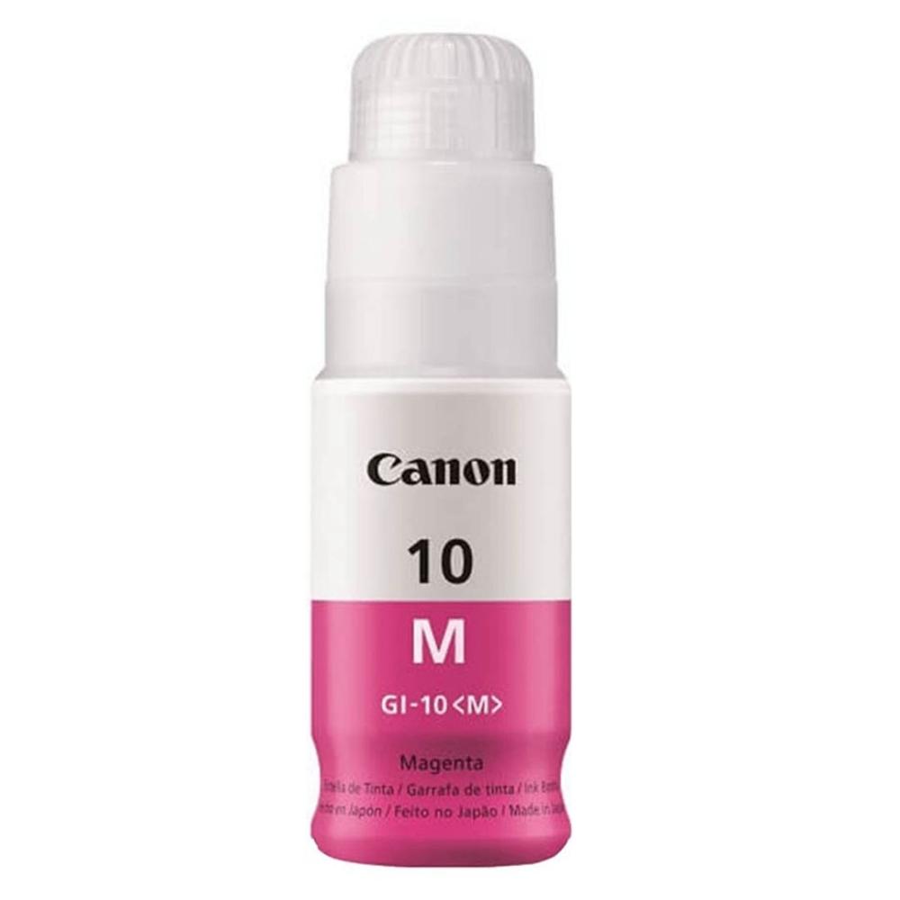 Botella de Tinta Canon GI-10M Magenta 70ml para PIXMA G5010/G5011/G6010/G6011