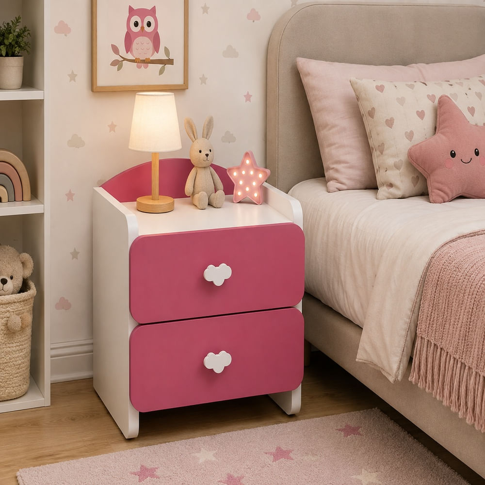 VELADOR NUBE VENTITAS HOME ROSADO
