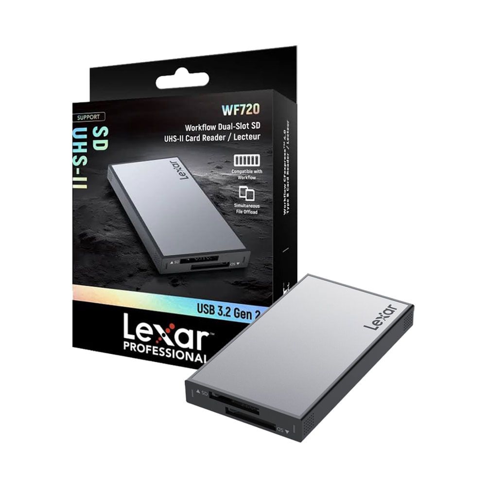 Lectora Lexar WF720 - Dual-Slot SD