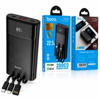 HOCO DB89A Power Bank 20000mAh 22.5W con Cables Integrados