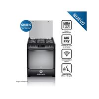 Cocina Indurama Smart CPI-3595N 30 Pulgadas 5 Hornillas Black Steel
