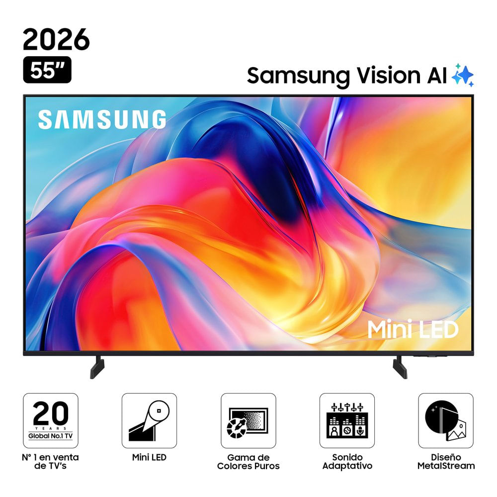 Televisor Samsung 55"" UN55M70HAGXPE Mini LED 4K Ultra HD