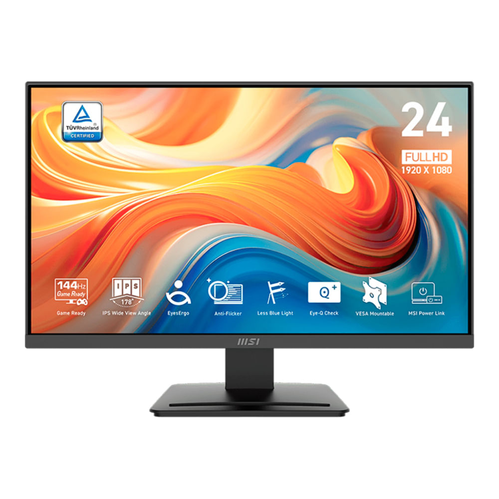 Monitor MSI PRO MP243L E14 23.8"" FHD IPS 144Hz HDMI VGA