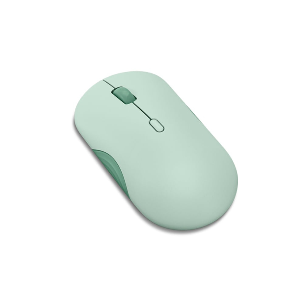 Mouse Lenovo 350 Silencioso Bluetooth 5.3 2400 DPI Verde Musgo