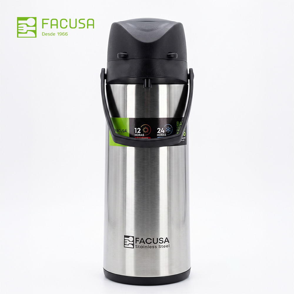 Termo Facusa 1.9 L Sifon Acero Inoxidable Vantis