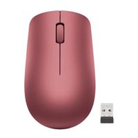 Mouse Inalámbrico Lenovo 530 1200 DPI Nano USB Rojo Cereza