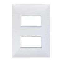 Placa Doble con Soporte KF704 OPALUX