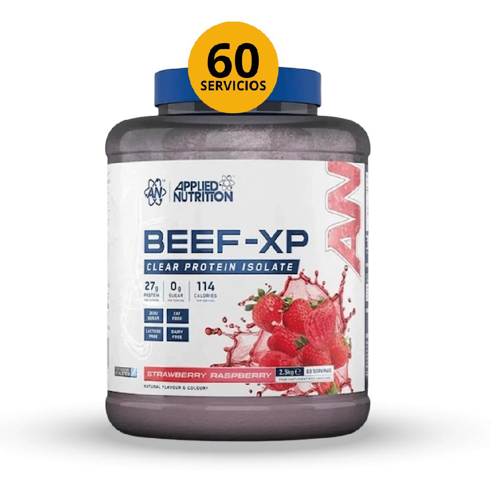 BEEF-XP 1.8KG BEEF PROTEIN SABOR STRAWBERRY ' RASPBERRY