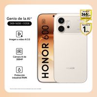 Celular Honor 600 8GB + 512GB Golden
