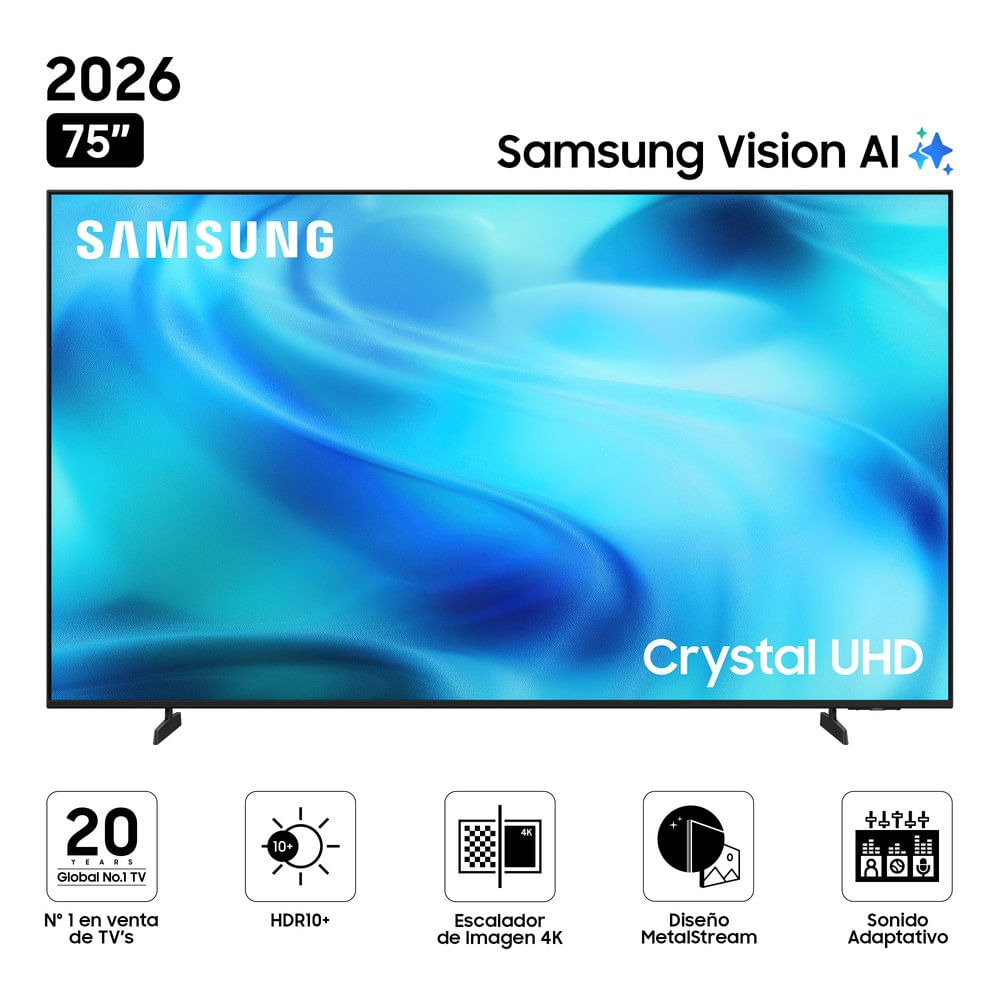 Televisor Samsung 75"" UN75U8000HGXPE Crystal 4K UHD Tizen