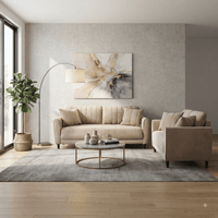 Juego de Sala Paris 3-2 Beige