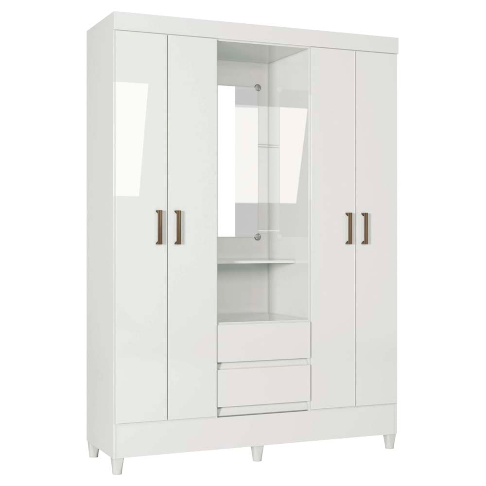 Ropero VIVA HOME Fit 4.2 Capelinha C/Pes Bco/Bco