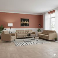 Juego de Sala Índigo 3-2-1 Beige