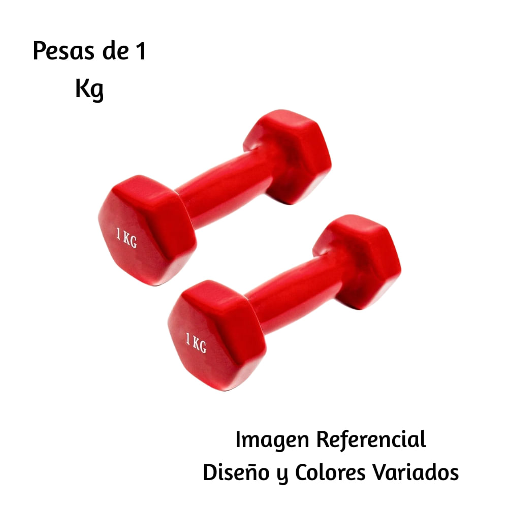 Pesas Neopreno 2kg Calistenia Gym