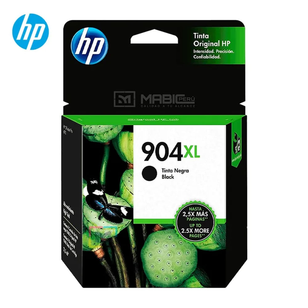 Cartucho de Tinta HP 904XL Negro T6M16AL OfficeJet 6950,  6970 Original