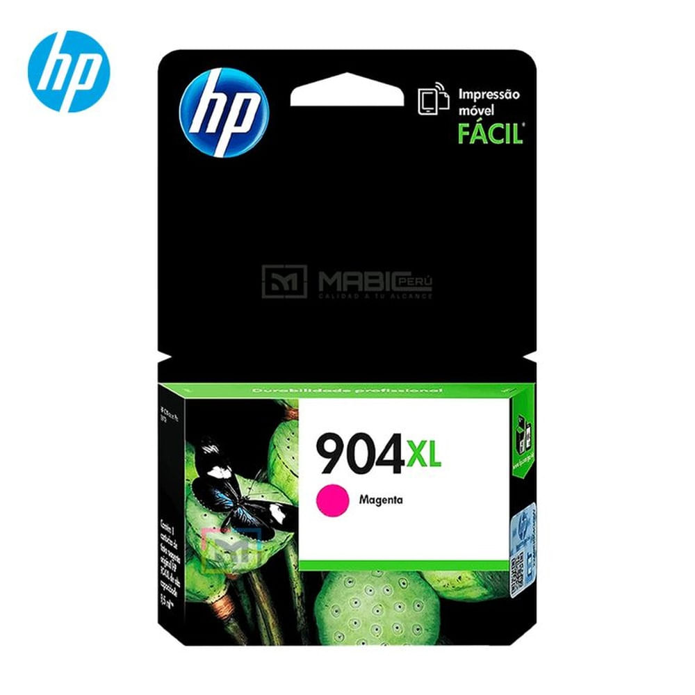 Cartucho de Tinta HP 904XL Magenta T6M08AL OfficeJet 6950,  6970 Original