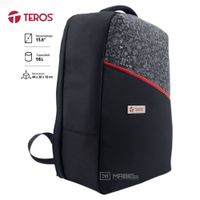 MOCHILA TEROS TE - ACS9024BR POLIESTER 16 NEGRO