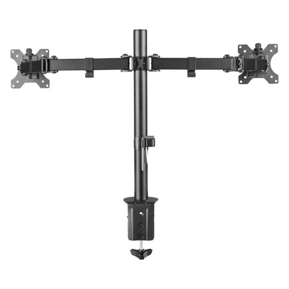Rack Soporte de Escritorio Articulado para dos Monitores Hidraulico - Koreano - 17 a 32 Pulgadas