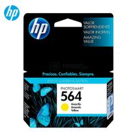 Cartucho de Tinta HP 564 Amarillo CB320WL OfficeJet 3520,  4622, 7520 Original