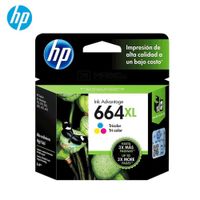 Cartucho de Tinta HP 664XL Tricolor F6V30AL DeskJet 1115, 2135, 4535, 4675 Original