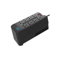 ESTABILIZADOR FORZA 8 TOMAS FVR-1222 USB-2 1200VA 8-TOMAS