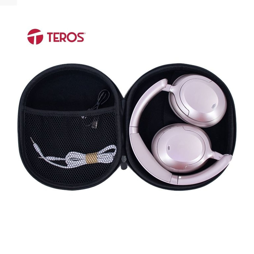 Audífono inalámbricos TEROS TE-8038RS USB-C Rose Titanium
