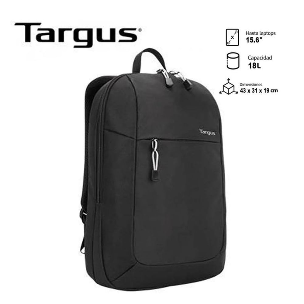 MOCHILA TARGUS INTELLECT ESSENTIAL 15 6 BLACK TSB966DI