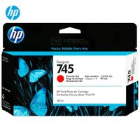 Cartucho de Tinta HP 745 Rojo Cromático F9K00A DesignJet Z2600, Z5600 Original - 130ml