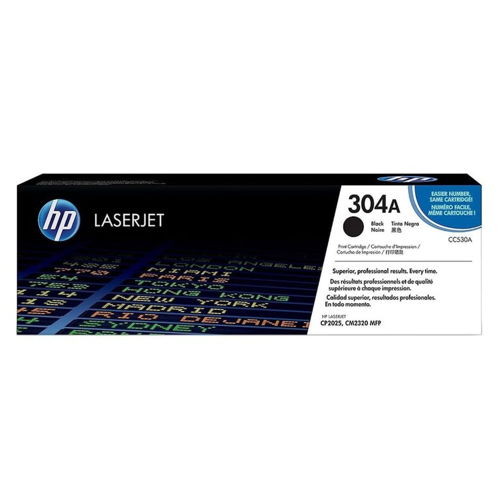 TONER HP 304A NEGRO CC530A L.J. CP2025 ORIGINAL